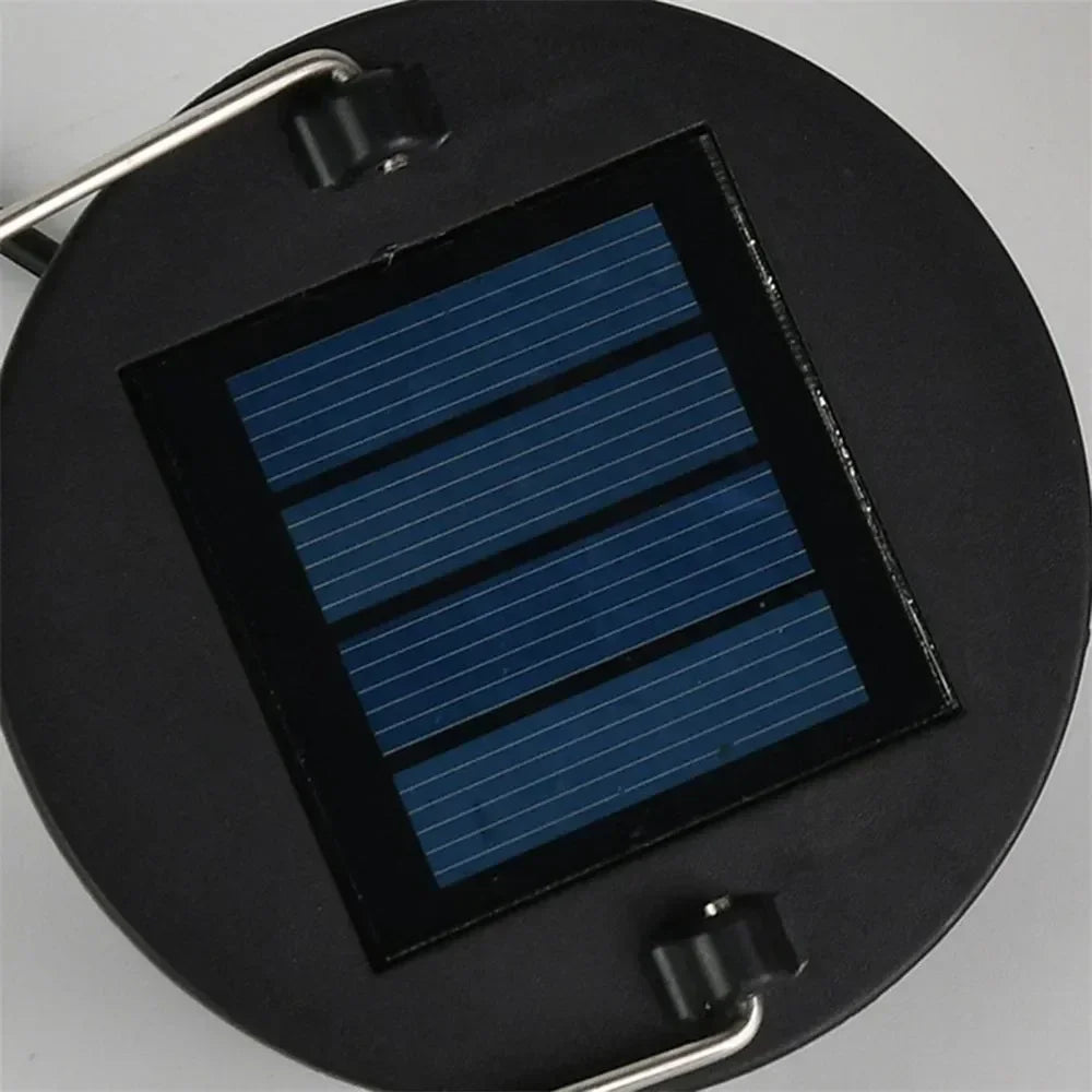 Water Drop Shaped Outdoor Solar Projection Light Waterproof Hollowed-out Design for Garden Patio Stair  Landscape Balcony