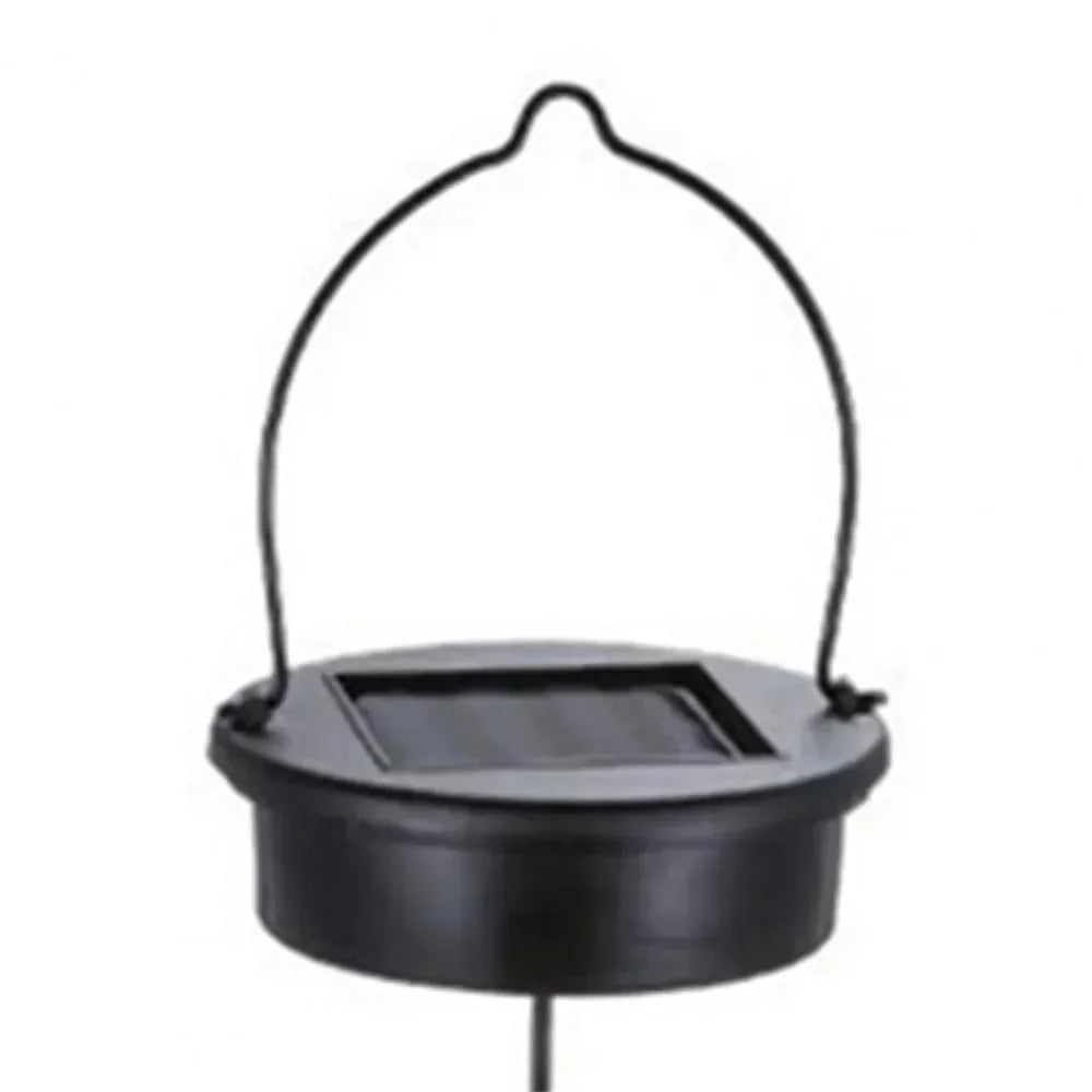 Water Drop Shaped Outdoor Solar Projection Light Waterproof Hollowed-out Design for Garden Patio Stair  Landscape Balcony