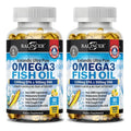 Fish Oil Omega 3 Contains EPA 1200mg & DHA 900mg - for Joints, Eyes, Cognitive Supplement, Non-GMO, Gluten Free