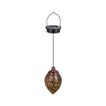 Water Drop Shaped Outdoor Solar Projection Light Waterproof Hollowed-out Design for Garden Patio Stair  Landscape Balcony