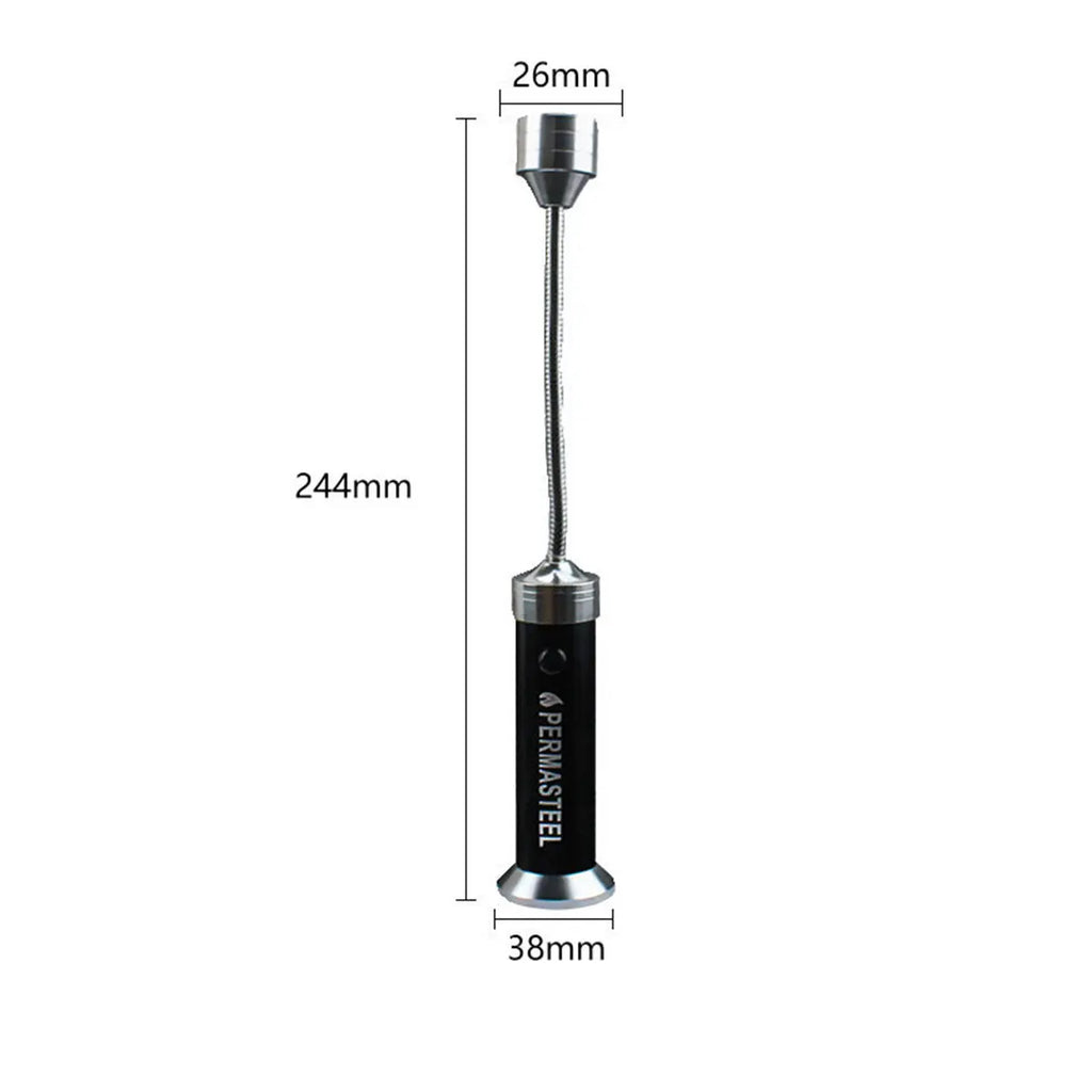 BBQ Grill Light Soft Tube Lighting Lamp 360° Adjustable Super-Bright 9 LED Flashlight Magnetic Base Outdoor Lighting 1 pcs
